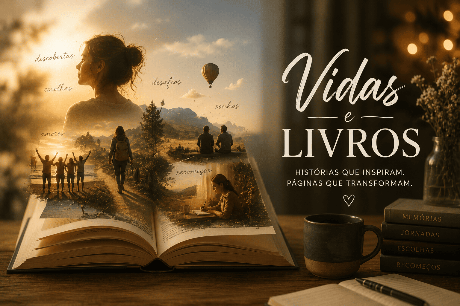 Entre Vidas e Livros